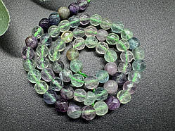 Флюорит 6 мм, гранований низок