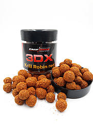 Насадкові бойли, бойли на коропа, бойли 3D Криль Робін ред (Krill Robin red) 12-14мм Carp Dream 100 гр.