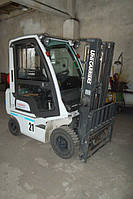 Замена ветрового переднего стекла на погрузчик Nissan Forklift 1