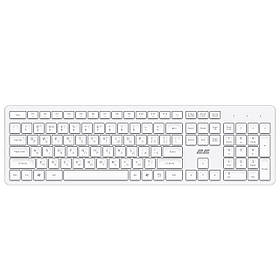 2E Клавіатура мембранна 2E KS260 106key, WL, EN/UK, білий