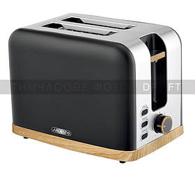 ARDESTO Тостер T-F420BWD, 800 Вт, метал, 2 слоти, чорний