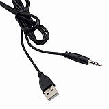 Комп'ютерні USB колонки для ПК ноутбука Настільні маленькі колонки для комп'ютера з підсвічуванням E6642, фото 6