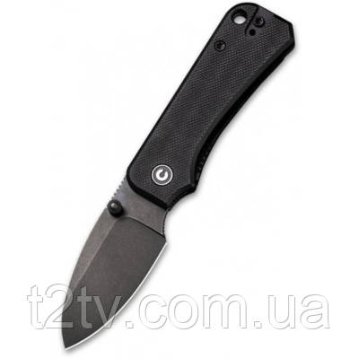 Ніж Civivi Baby Banter Darkwash Black G10 (C19068S-2)