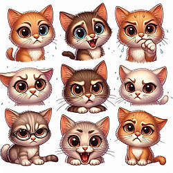 ПФ4-054. Фетр з принтом (20х30 см, 1 мм)