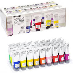 Краски акрил. 36цв.22мл. Art Rangers FEA3622-микс 112015