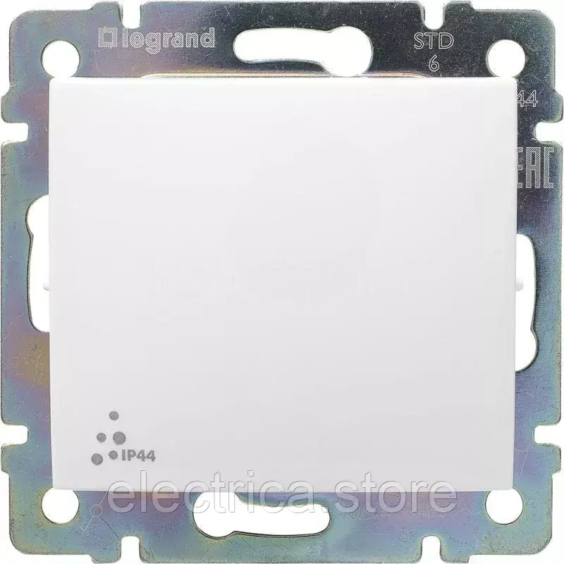 Вимикач 1-клавішний IP44 білий Valena Classic Legrand 774201, фото 1