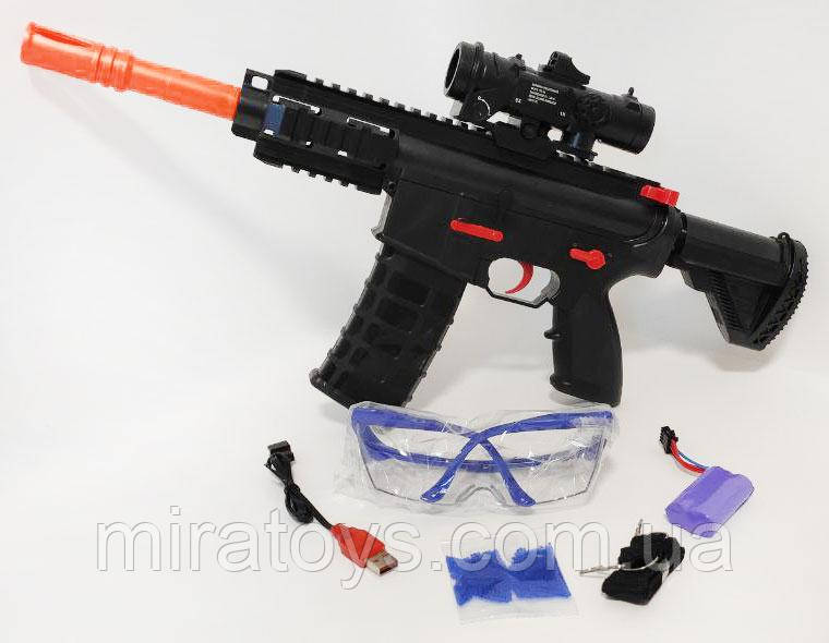 Дитячий автомат на орбізах M416 Black, довжина 50 см, акумулятор 7.4 V, орбізи 1000 шт.