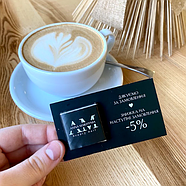 Візитка (90х50 мм) + шоколад із логотипом для роздрібних магазинів 100 шт, фото 6
