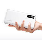 УМБ Павербанк Ugreen Powerbank PB312 20000 mAh потужністю 22,5W, Білий, фото 3