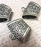 Бейл срібло (2,3*2,3 см) 2 шт. в уп., фото 10