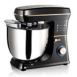 Міксер-тестомес планетарний Domotec R 6673 12 л, чорний, фото 3