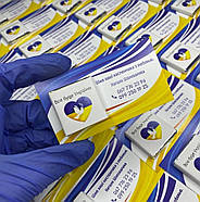 Візитка (90х50 мм) + шоколад із логотипом для юридичних фірм 100 шт, фото 2