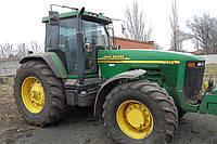 John Deere 8400T, 8310, 8300, 8200, 8410, 8400, 8210T, 8110T, 8100T, 8200T лобове скло на трактор, триплекс