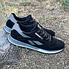 Чоловічі замшеві кросівки (натуральна замша) чорні демісезонні для чоловіків на весну осінь, розмір 40-45, фото 2