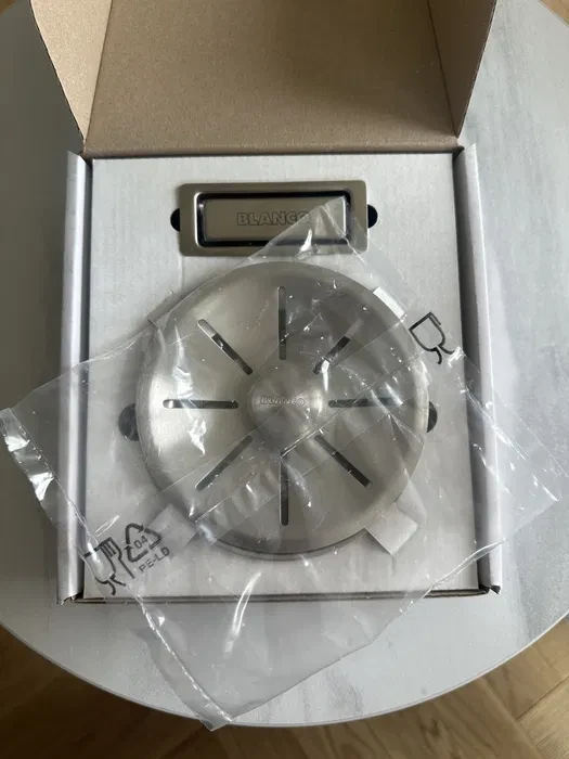 Набір декоративних елементів Blanco C-overflow та InFino® satin platinum 207406