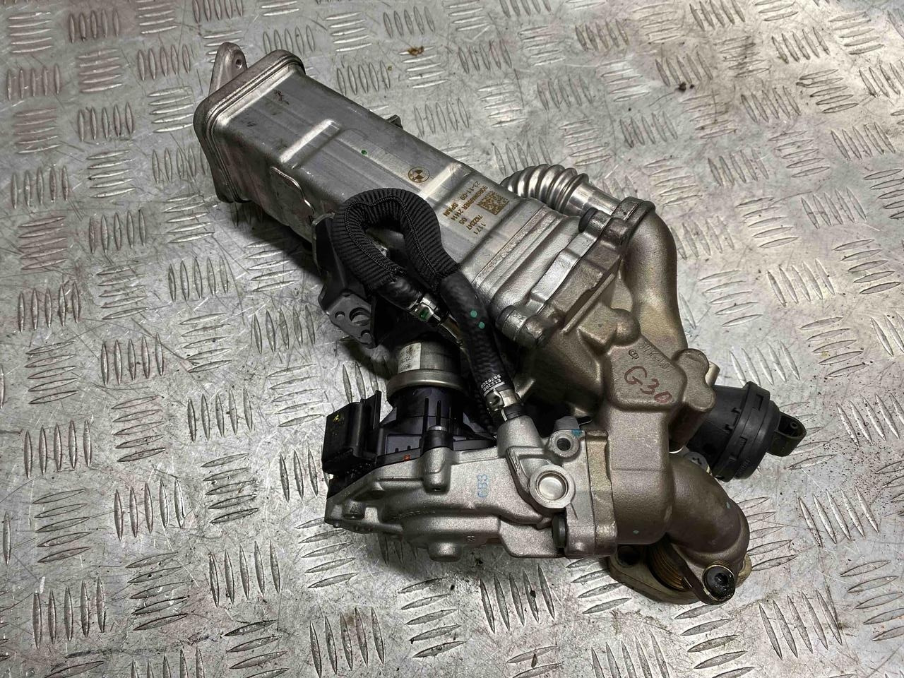 Б/В Радіатор ЕГР B47 BMW 5 G30 11717822347 / 11718513132, фото 1