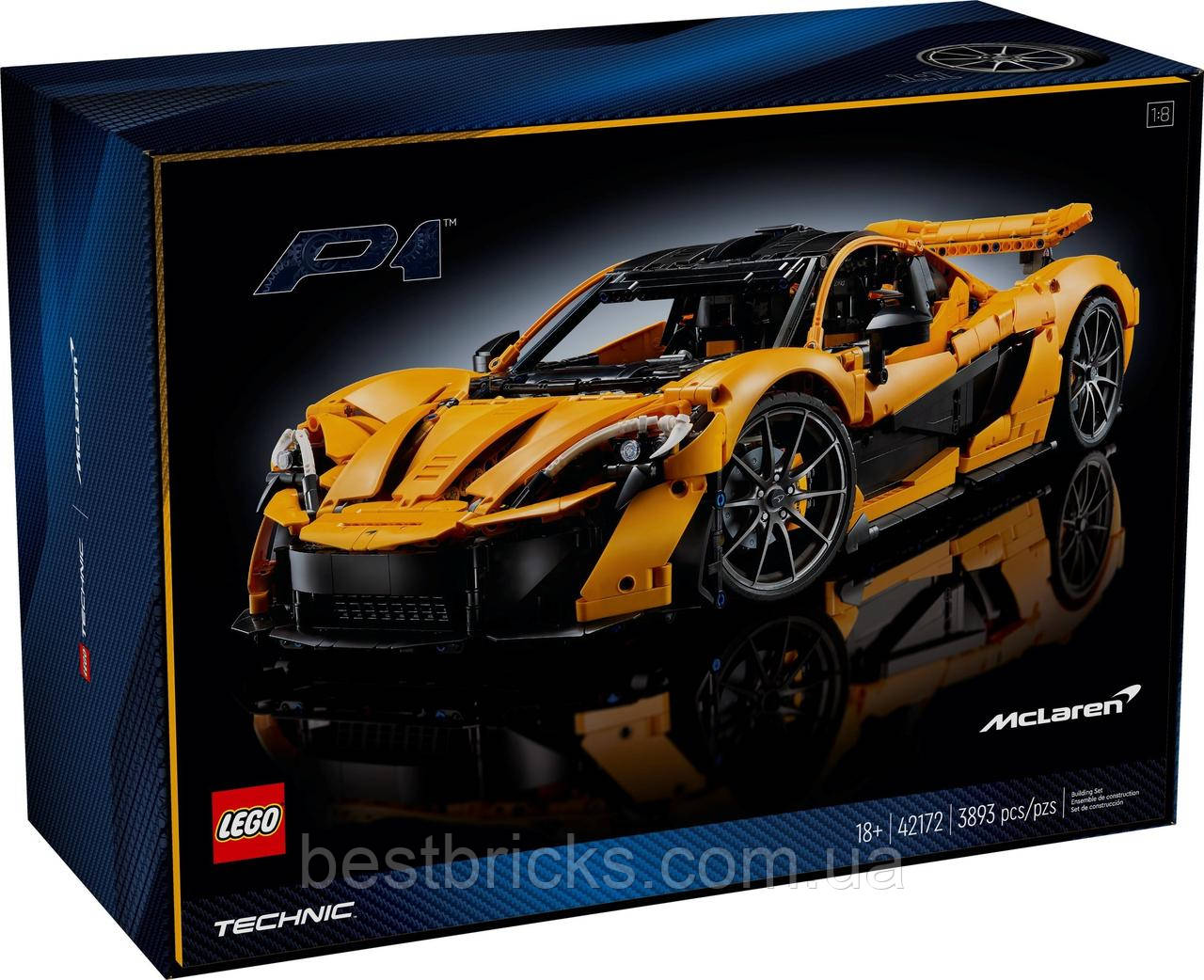 Конструктор Lego Technic McLaren P1 42172, фото 1