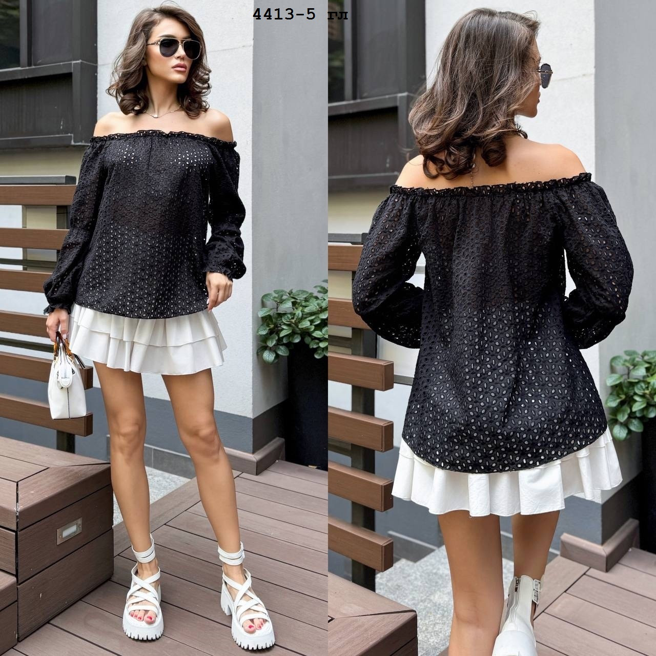 Блуза жіноча 4413-5 гл, фото 1