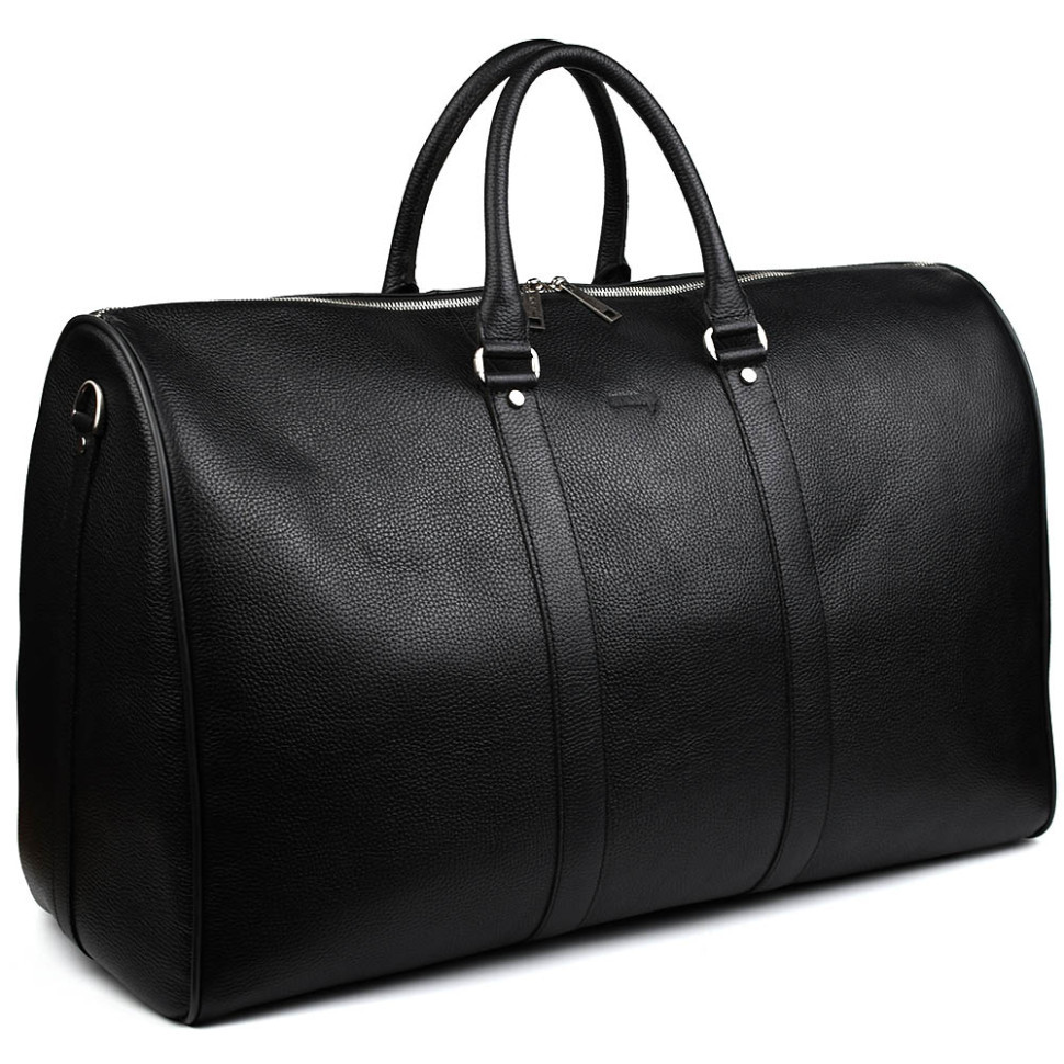 Велика шкіряна дорожня сумка 61 см TARWA FA-9551-4lx чорний флотар