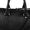 Велика шкіряна дорожня сумка 61 см TARWA FA-9551-4lx чорний флотар, фото 6