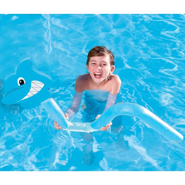 Аквапалка Акула для плавання Bestway 32113, 143 х 6.5 см, фото 1