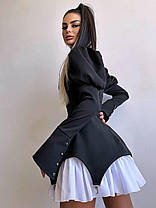 Жіноча міні сукня з чашками та елементами корсету Smb9194, фото 2