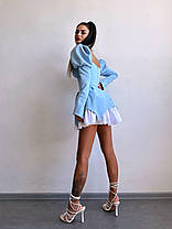 Жіноча міні сукня з чашками та елементами корсету Smb9194, фото 5