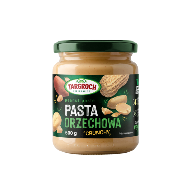 Хрустка горіхова паста - 500грам, Targroch