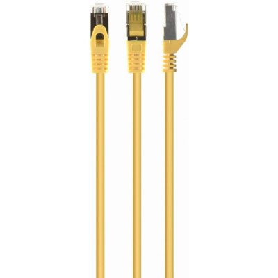 Патч-корд 30м S/FTP Cat 6A CU LSZH yellow Cablexpert (PP6A-LSZHCU-Y-30M), фото 1