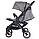Прогулянкова Коляска Dearest 819 Plus Сіра, рама чорна, фото 4