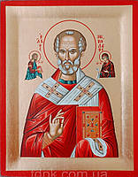 Грецька Ікона Свт. Миколая Чудотворця 19X15 см