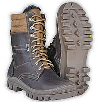 Зимові берці Титан коричневі