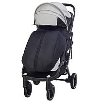Прогулянкова коляска Yoya Plus Max Світло-Сірий, рама чорна