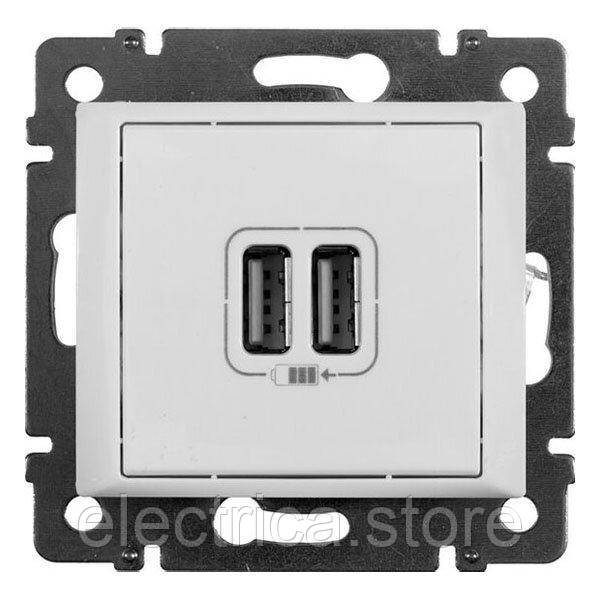 Розетка USB біла Valena Classic Legrand 770470, фото 1