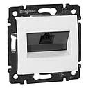 Комп'ютерна розетка 1хRJ45 utp Кат.5е біла Valena Classic Legrand 774230, фото 2