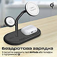 Бездротова зарядна станція Promate Synergy-Pro Black (synergy-pro.black), фото 7