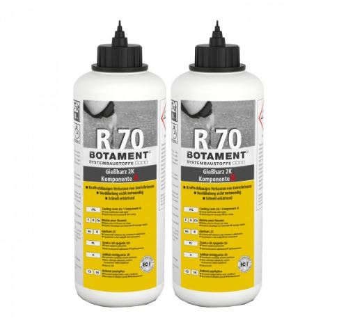 Силікатна смола для ремонту тріщин 2К MC-Bauchemie R70, 600 мл, фото 1