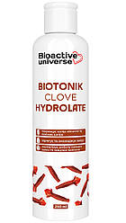 Гідролат гвоздики, покращує колір обличчя, освіжає шкіру, зміцнює волосся, для обличчя тіла та волосся, тонік 250 мл