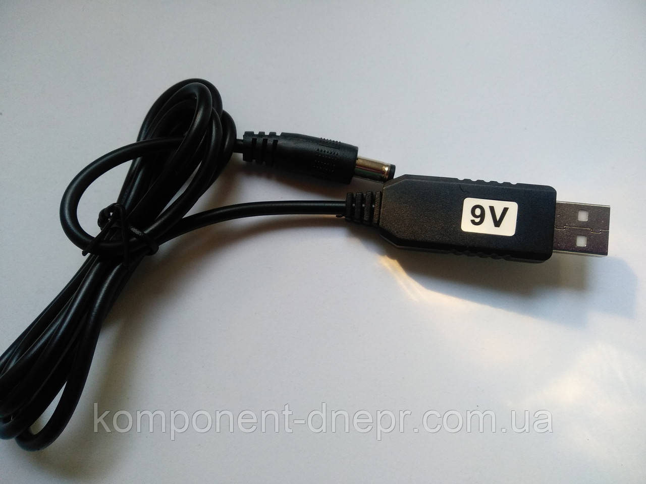 Кабель 5V на 9V живлення Wi-Fi роутера від PowerBank
