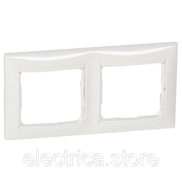 Рамка 2-місна біла Valena Classic Legrand 774452, фото 1