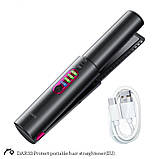 Плойка портативна для укладки волосся HOCO DAR33, чорна, фото 3