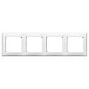 Рамка 4-місна біла Valena Classic Legrand 774454, фото 2