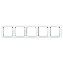 Рамка 5-місна біла Valena Classic Legrand 774455, фото 2