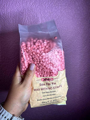 Віск у гранулах Beads Extra Wax 500 гр віск для депиляции для воскоплава