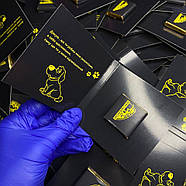 Листівка книжка (160х80 мм) + шоколад із логотипом для салонів краси 100 шт, фото 5