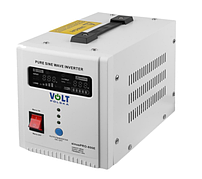 Гібридний ДБЖ/інвертор Volt Polska SINUS PRO 800 E 12/230V 500/800W (3SP080012E) для котла