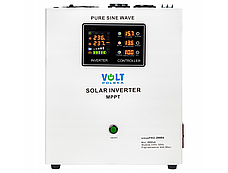 Гібридний ДБЖ/інвертор Volt Polska SINUS PRO 2000 S 24/230V 1400/2000W + 40A MPPT 100V (3SPS200024), фото 4