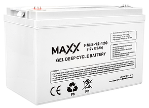 Акумулятор гелевий 4SUN MAXX GEL DEEP CYCLE 120Ah 12V (B0012 AKU72), фото 4