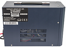 Гібридний ДБЖ/інвертор Powermat 500 VA 12/230V 400W/500VA (PM-UPS-500MP), фото 6