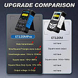 Портативний одноканальний осцилограф TOOLTOP ET120MPro (120 МГц + генератор), фото 3